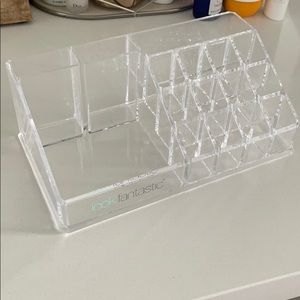 Acrylic makeup organizer lipstick holder